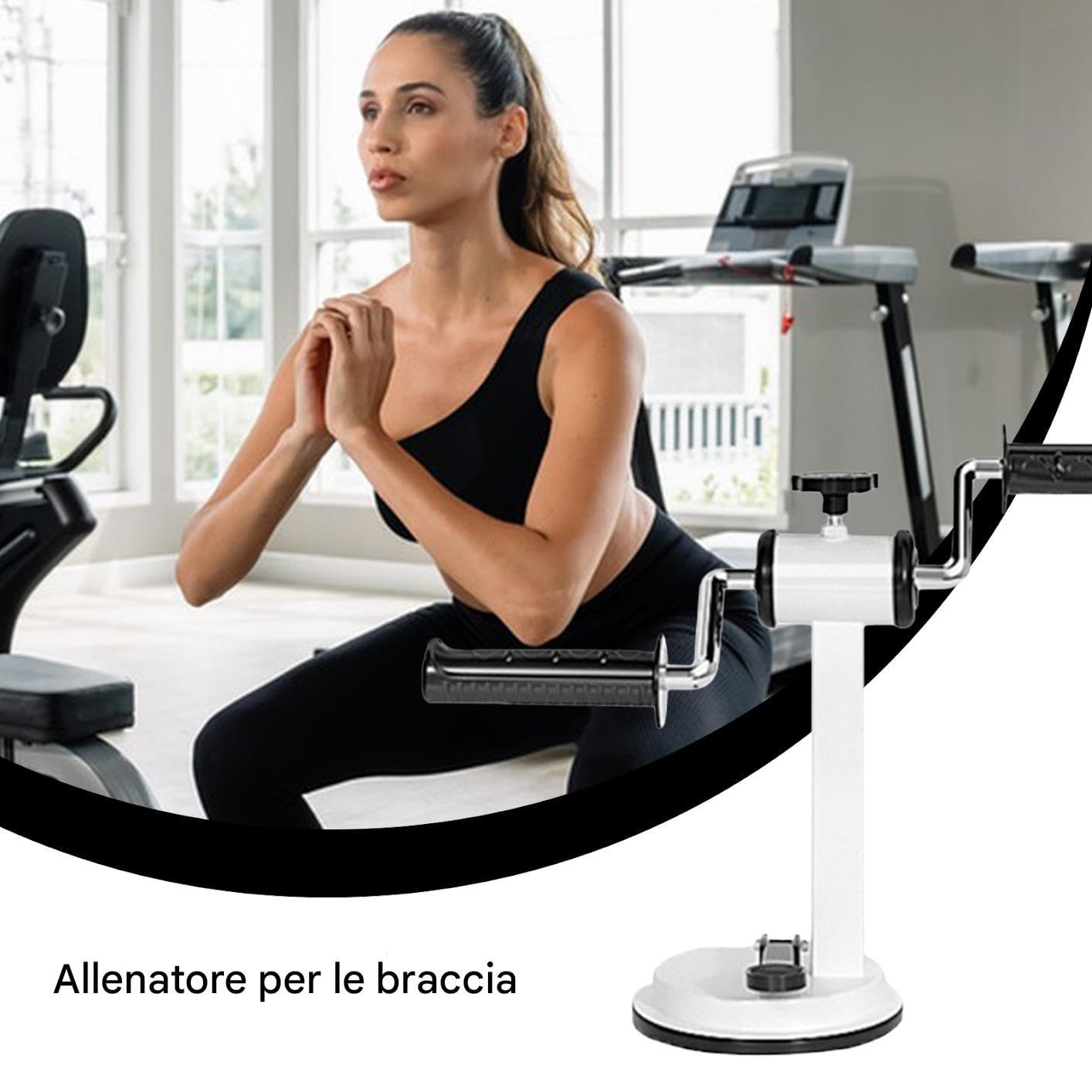 Allenatore Per Braccia - Dispositivo Di Riabilitazione Per Arti Superiori - Attrezzo Fitness Palestra Casa Con Resistenza Regolabile Per Anziani E Principianti