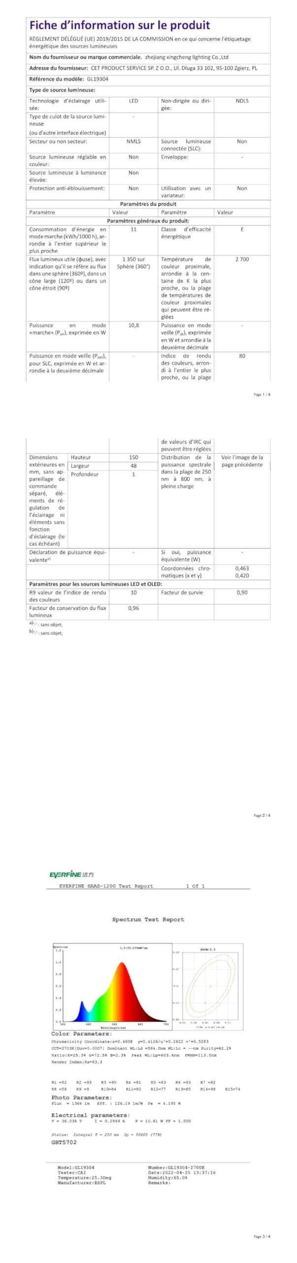 Lampada da Parete LED per Esterni, 11W, Moderata, Antracite, IP65, per Balcone, Terrazza, Garage