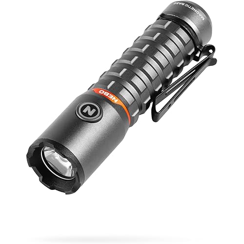 NEBO Torchy 2K Rechargeable Pocket Flashlight | 2000 Lumen Rechargeable Pocket Flashlight, 5 LED Light Modes, Water & Impact Resistant for Camping, Hunting, Hiking