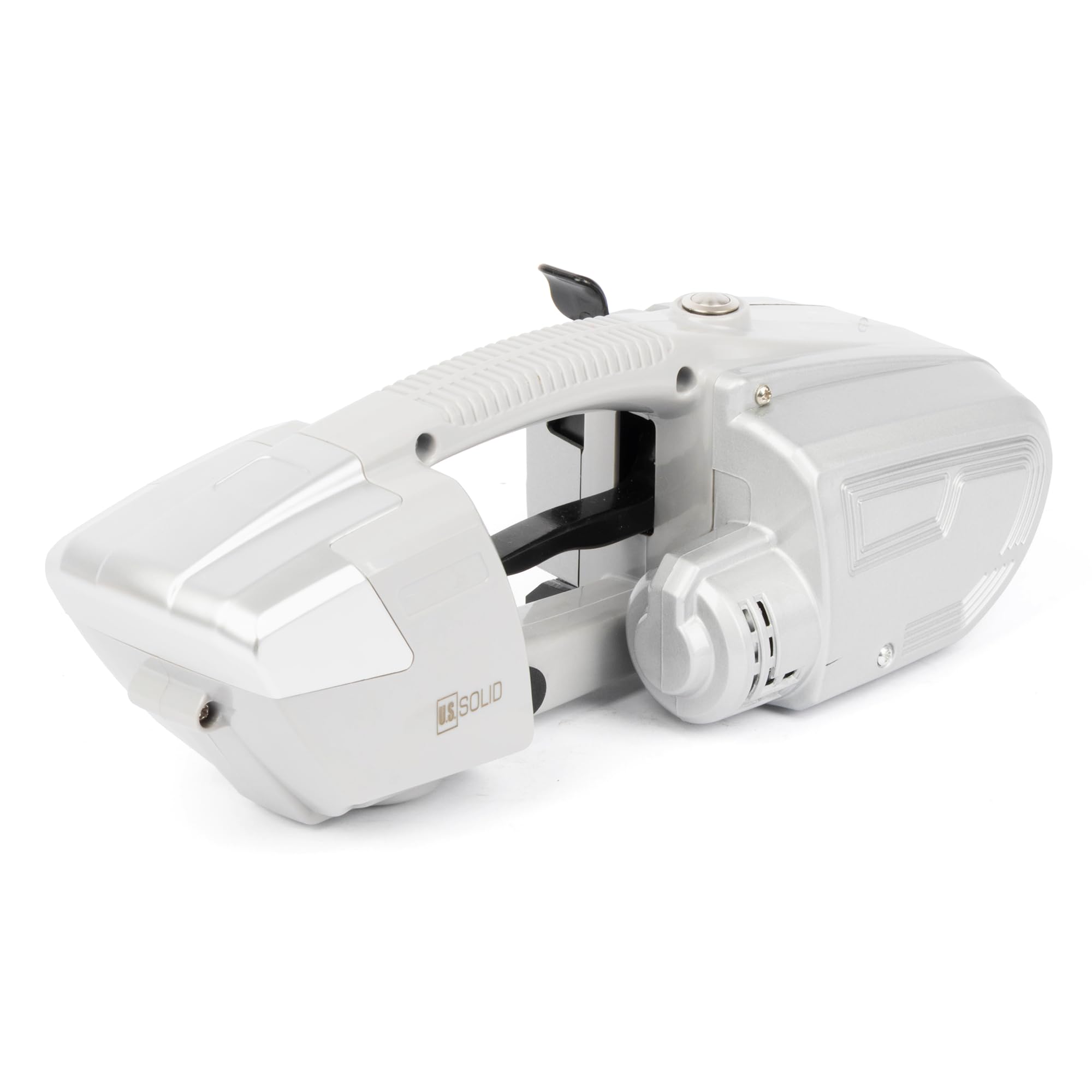 U.S. Solid Machine de cerclage électrique - Fonctionnement sur batterie pour bandes PP/PET de 12 à 16 mm - 2 batteries de 4000 mAh - Appareil de cerclage automatique pour cartons et palettes