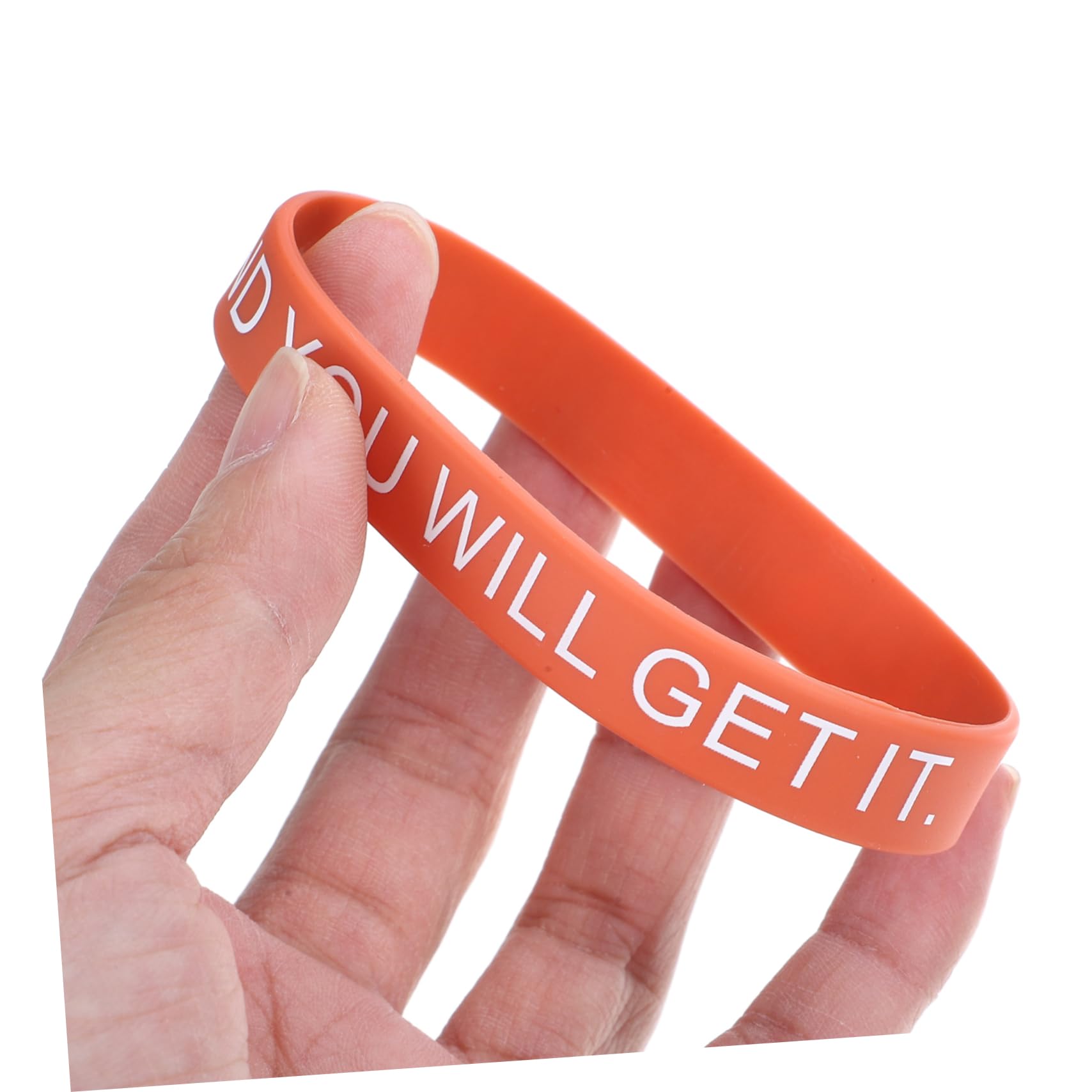 Bracelet en Silicone Élastique 100pcs, Lot Unisexe