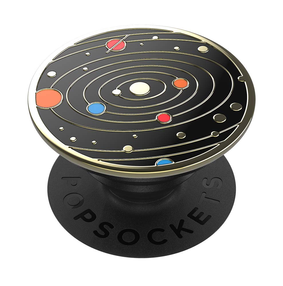 ​​​​PopSockets Phone Grip with Expanding Kickstand, Adhesive Grip, Enamel - Solar Flare