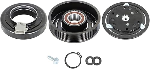 Miniatura 2 de labwork Kit de montaje de bobina de embrague del compresor del A/C de CA con reemplazo de polea para Ford F150 4.6L 5.4L 2002-2003