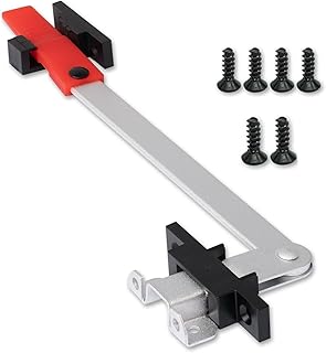 RV Emergency Exit Window Latch Replacement, Aluminum Egress Window Lock with Maximum Security, Easy Install, for Travel Trailer and Camper