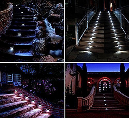 Luci Solari Scale Esterno di KAINI 6 LED