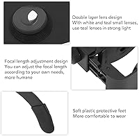 Vista 6 de Manos Deportes Mirando Magnificación Binocular Teatro,Gafas Binocular Manos,Lente de doble capa,Gafas binoculares de ópera, Binoculares de pesca