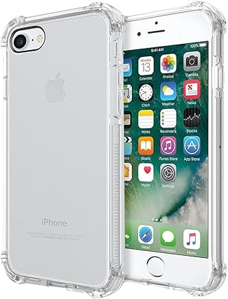 Funda ANTI-SHOCK Gel Transparente para IPHONE 7 / IPHONE 8, Ultra Fina 0,33mm, Esquinas Reforzadas, Silicona TPU de Alta Resistencia y Flexibilidad, Anti Golpes, Electr?nica Rey? Funda ANTI-SHOCK Gel Transparente para IPHONE 7 / IPHONE 8, Ultra Fina 0,33mm, Esquinas Reforzadas, Silicona TPU de Alta Resistencia y Flexibilidad, Anti Golpes, Electr?nica Rey?