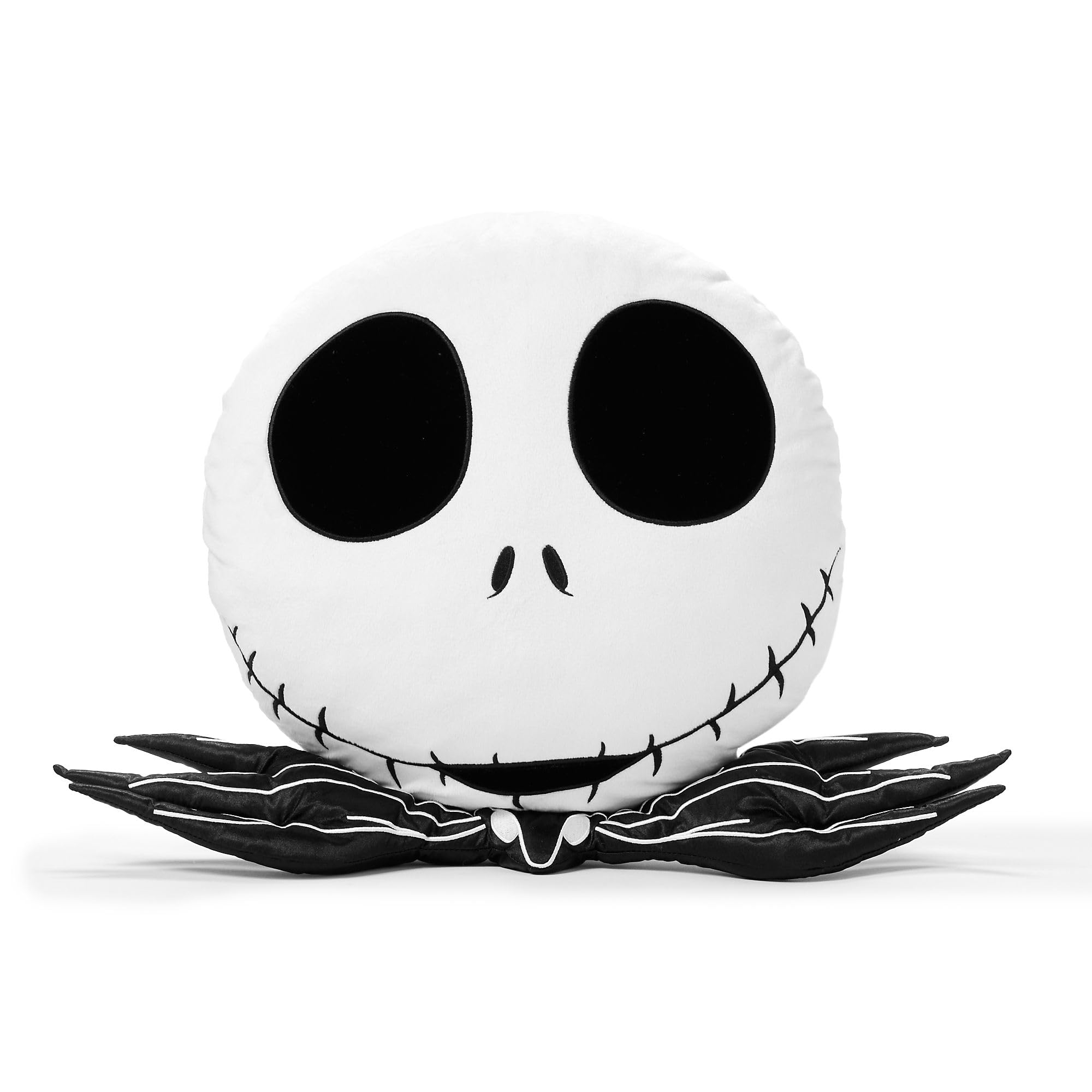 Store Official Jack Skellington Cushion, Tim Burton's The Nightmare Before Christmas, 52cm/20”, Fun Pillow Features Halloween Town's Hero Face