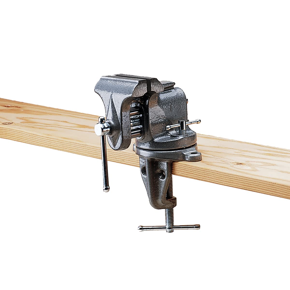 Wilton Clamp-On Vise, 3" Jaw Width, 2-1/2" Max Opening (Model 153), Silver - Image 2