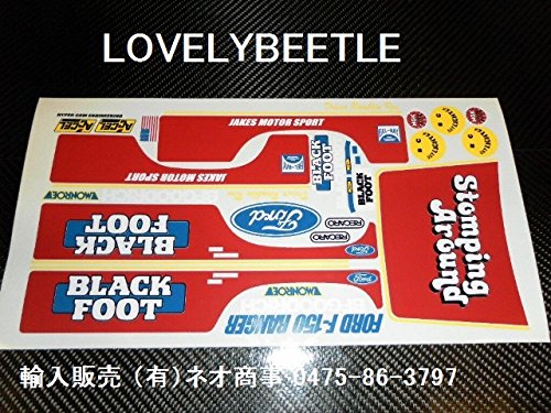 Amazon.co.jp: 1/10 ブラックフット 旧バージョン ビニールステッカー
