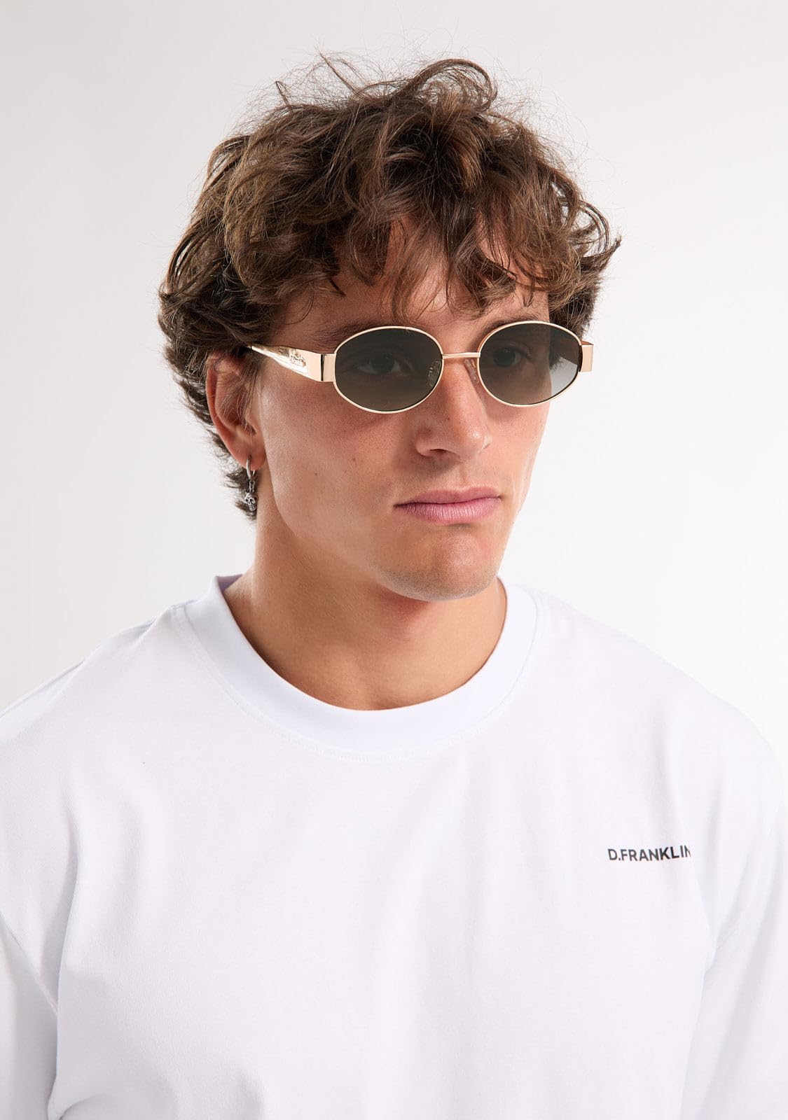 D.Franklin Gafas de sol unisex con cristales de protección UV - Modelo cuprum - Cuadrado - Para Hombre y Mujer - Sunglasses