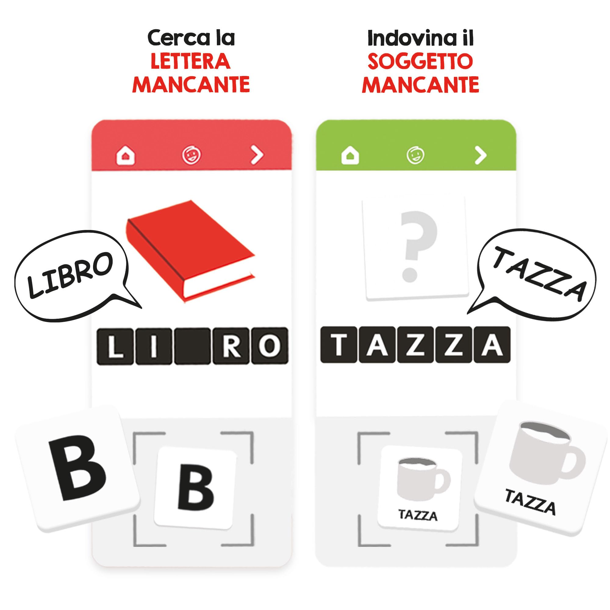 HEADU - Scrivo & Leggo 4.0 Prime PArole - Il primo gioco educativo animato e parlante! Gioco Educativo Per Bambini 3-6 Anni, Made In Italy | IT59940