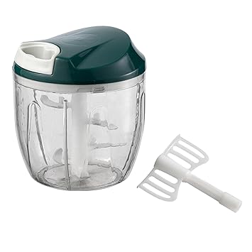 ATORSE Food Processor Powerful Easy to Clean 900ml Fruits Housewives Nuts Green