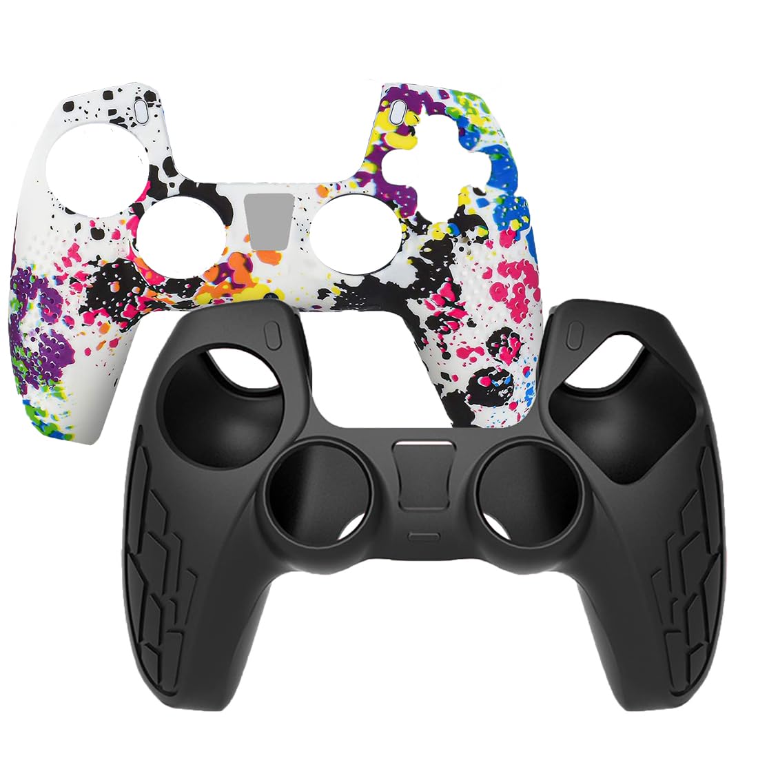 See full amazon price history chart for OIVO INDIA Black & Multicolor Controller Silicone PS5 Controller Non Slip Protective Cover Case Sleeve for Playstation 5 DualSense Controller |Combo of 2| OIVO INDIA Black & Multicolor Controller Silicone PS5 Controller Non Slip Protective Cover Case Sleeve for Playstation 5 DualSense Controller |Combo of 2| (B0CSMSVPDB) Amazon Price History, Amazon Price Tracker