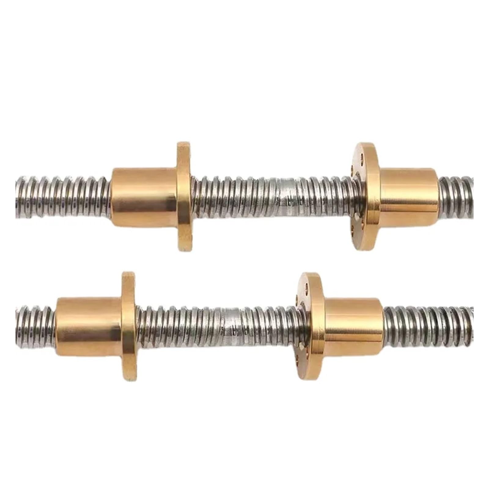 Screw Stainless Steel Ball Screw T8 Lead Screw Right-Left Length 200mm-600mm OD 8mm Pitch 2mm (Size : Lead 2mm, Style : 200mm)