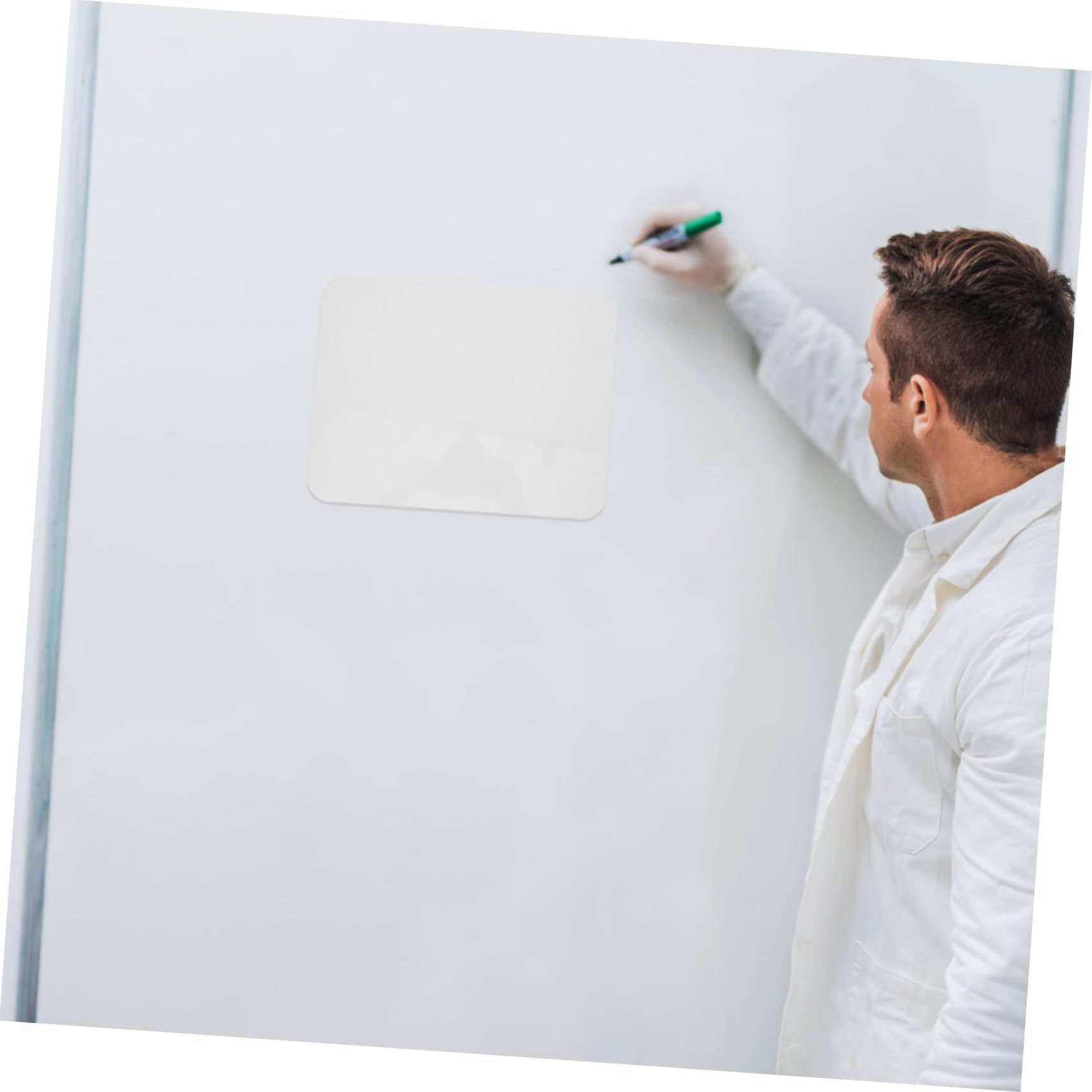 5 Stück-pack Tisch Memoboards aus Faser Doppelseitige Schreibtafeln Abwischbar und Leicht zu Reinigen für Büro und Homeoffice