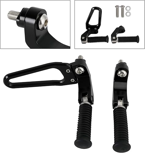 Miniatura 4 de Bruce & Shark Kit de montaje de estribera de pasajero de pedal trasero para BMW R18 2020-2022