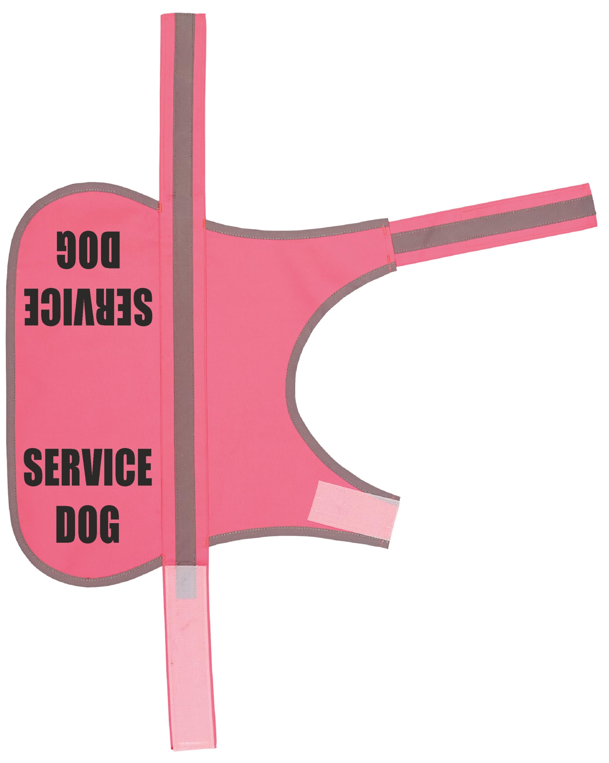 Flexi-Print Service Dog Vest - Personalised Dog Hi Vis Vest Reflective Dog Coat, Service Dog Vest, Nervous Dog Products, Reactive Dog Warning Vest, Dog Training Vest, Dog Walking Accessories