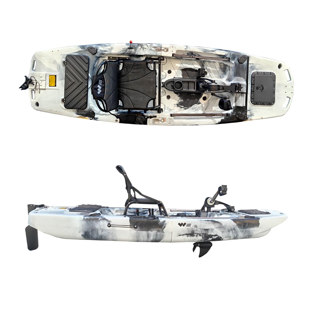 Kayak da pesca rimovibile Long Wave Tagli