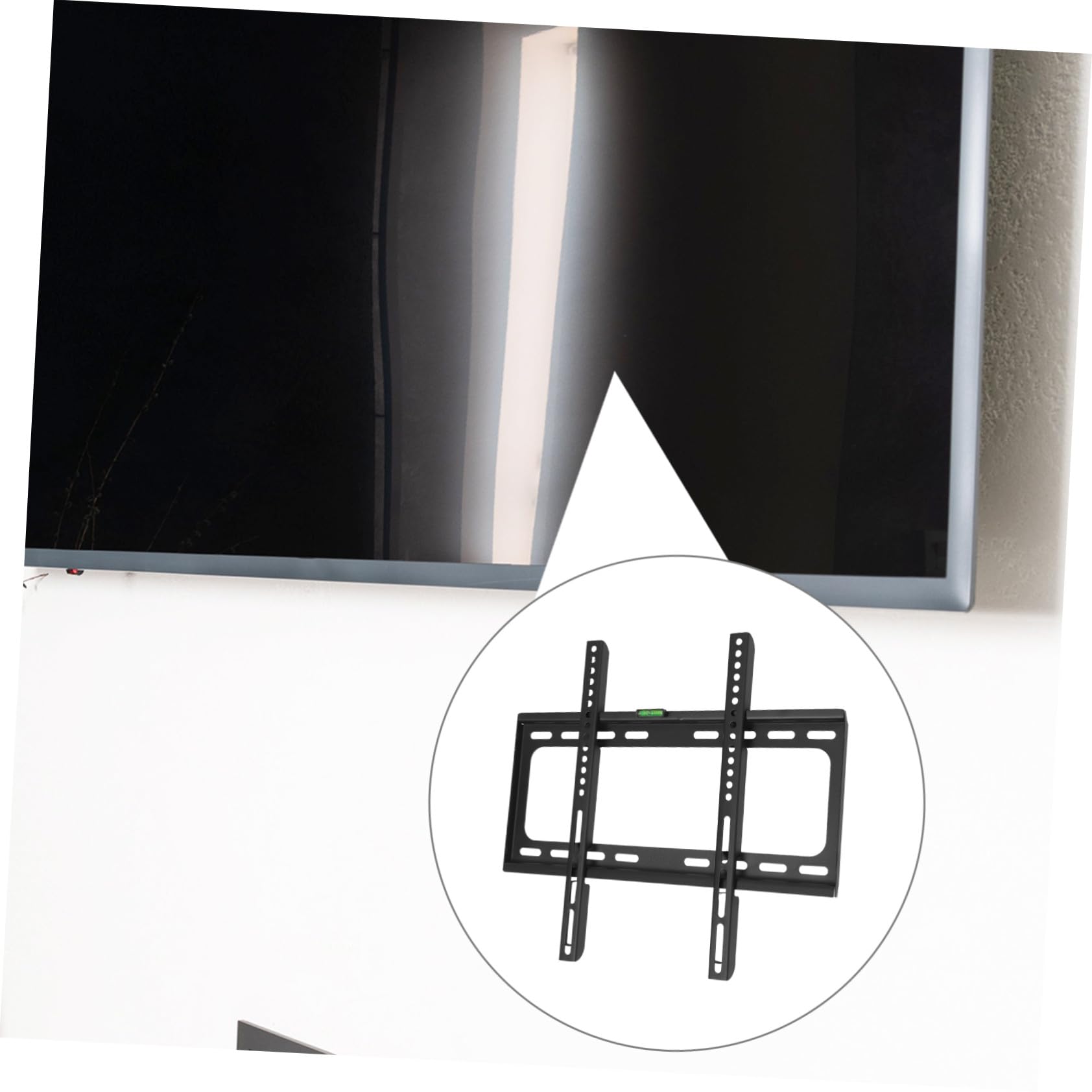 Supporto Tv Parete Design Salvaspazio Facile Installazione per Soggiorno Camera