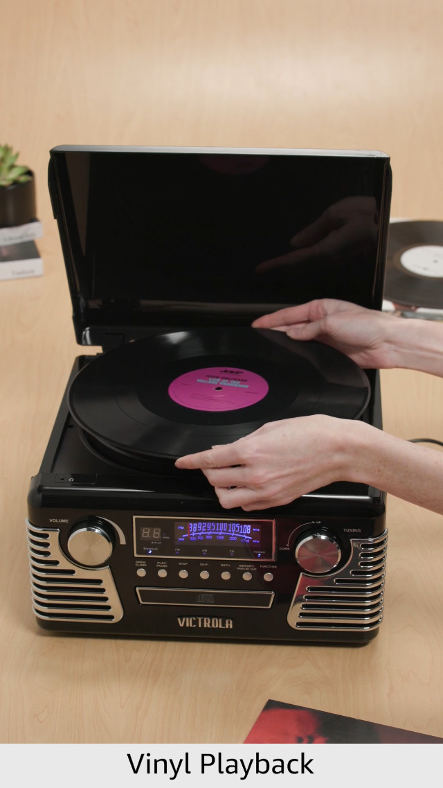 Victrola アメリカ ラジオ スピーカー Bluetooth レトロ Amazon.com: Victrola Willow – Retro Wood Bluetooth Radio