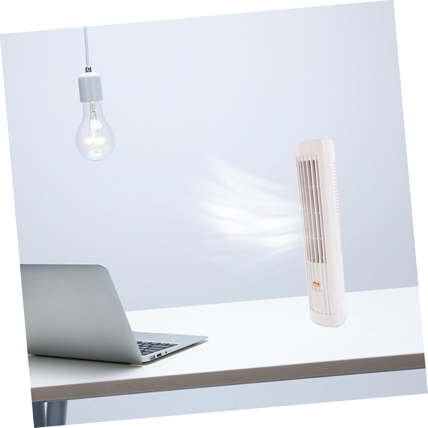 Ciieeo Usb Portable Bladeless Fan Speeds for Office and Home Use Multi-function Desktop Air Circulator for Quick Cooling Bedrooms and Travel
