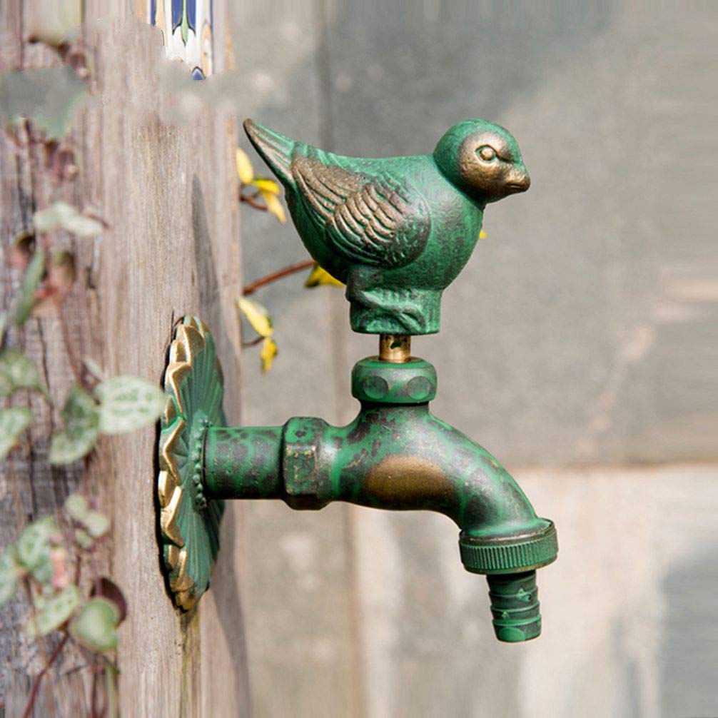 Amazon | 屋外モッププールの蛇口アートアンティークガーデン蛇口田舎