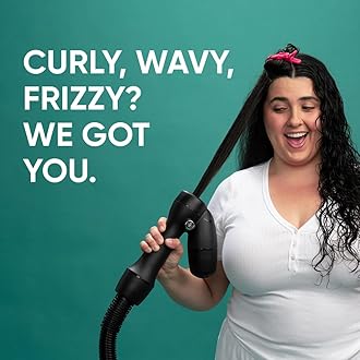 RevAir Reverse-Air Hair Dryer - Starter Pack - Includes Fan Favorite Products for Curly, Coily, and Dehydrated Hair I Amazon Exclusive Bundle