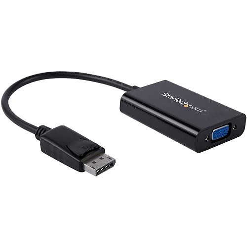 StarTech DisplayPort to VGA Adapter with Audio DP2VGAA