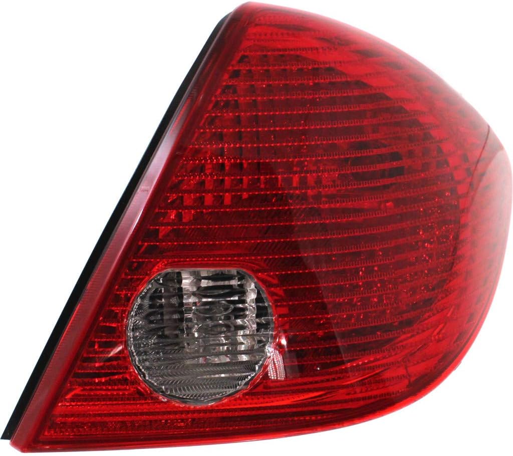 CarLights360 For Pontiac G6 Tail Light 2005 06 07 08 09 2010 Passenger Side Sedan Bulbs Included DOT Certified GM2801201 | 15242808