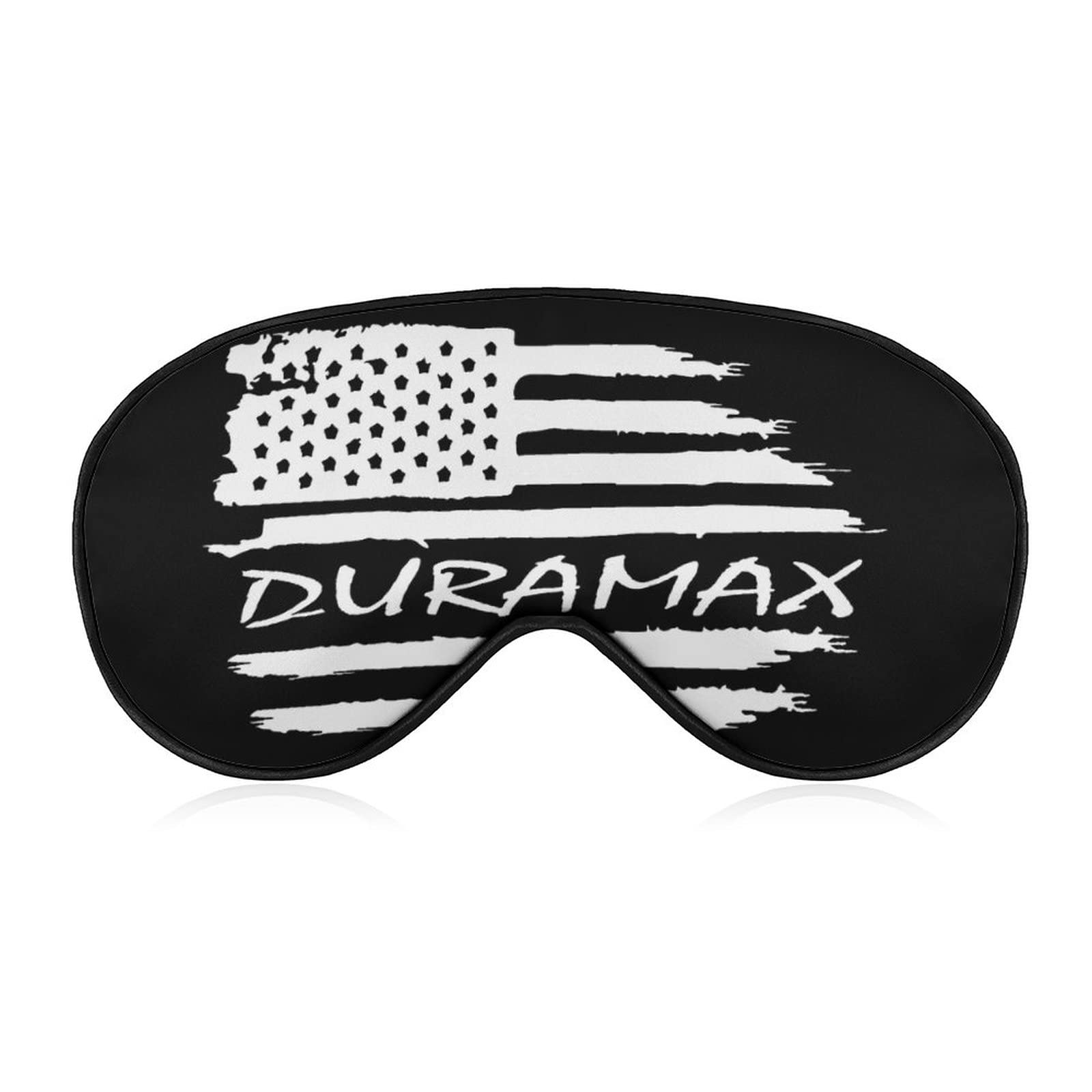 LJFABKY564American Flag Duramax Flag Printed Sleeping Eye Mask Blindfold Comfortable Eye Cover Sleeping Mask for Travel