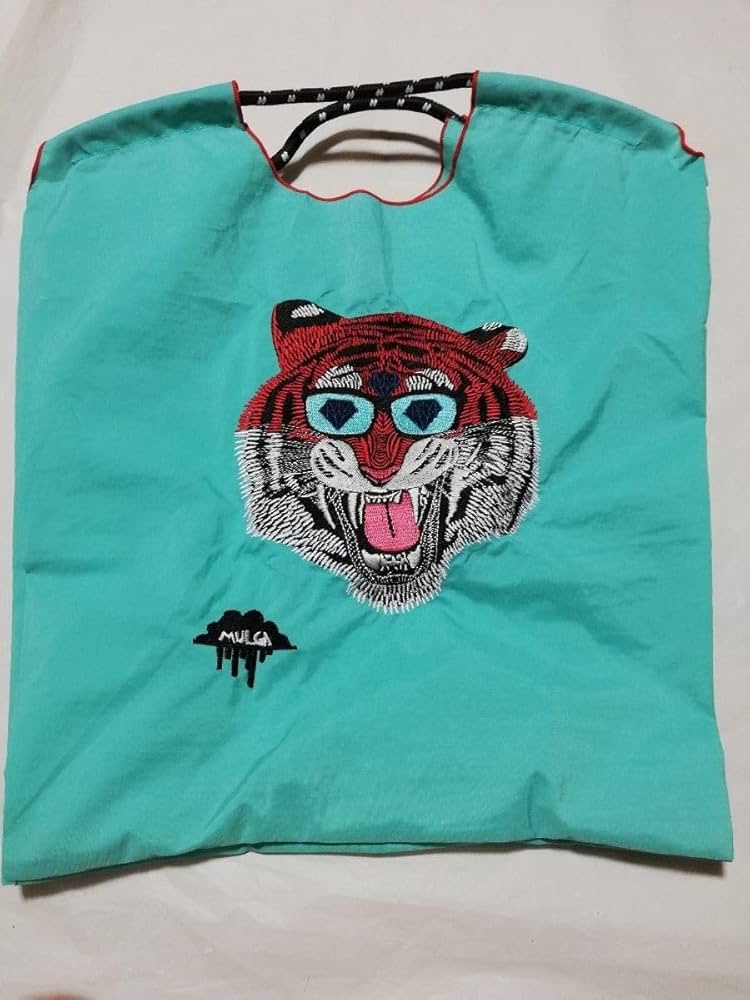 Amazon.co.jp: ボールアンドチェーン 虎柄エコバッグ Mサイズ