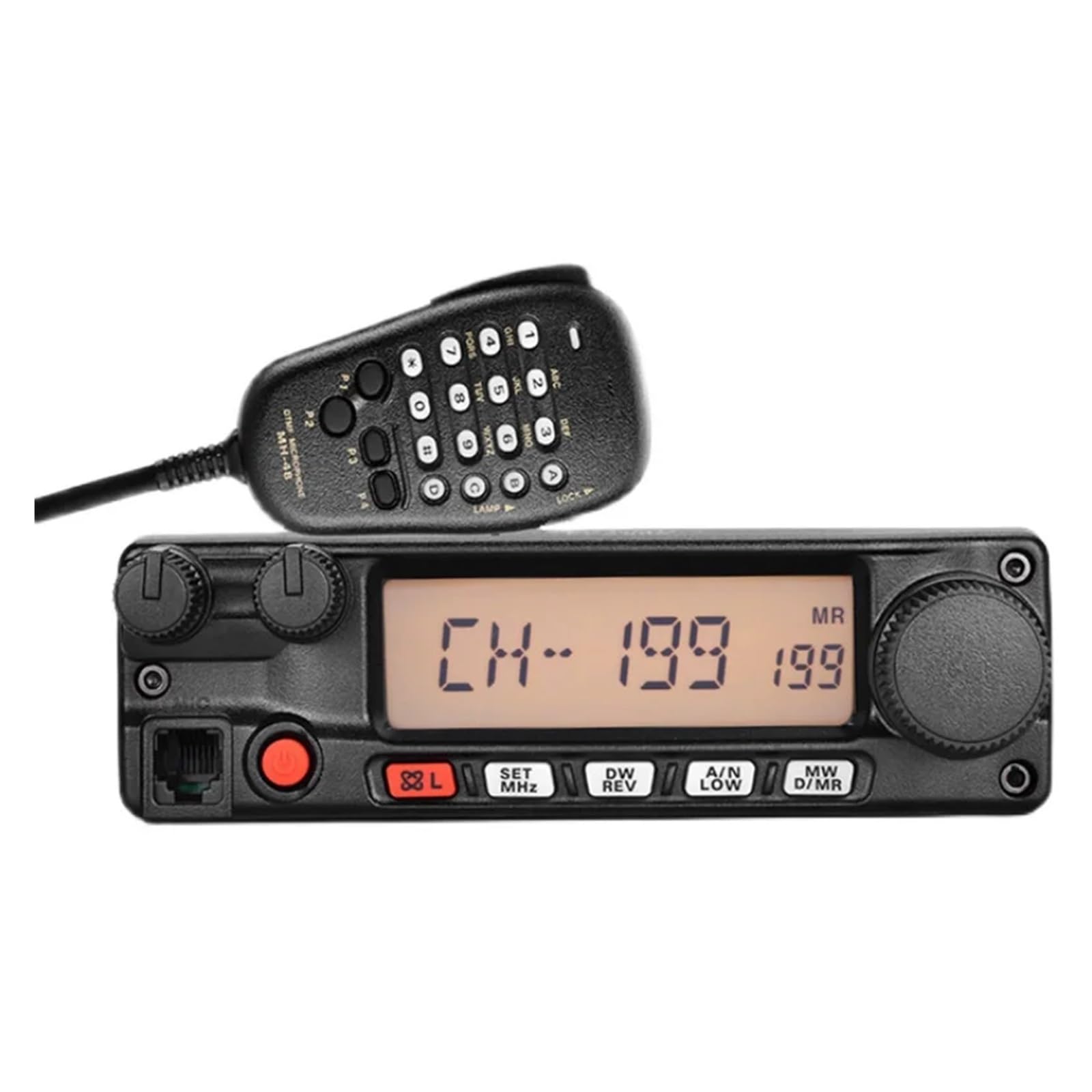 FT-2980R Maritime Marine VHF 80W High Power Car Walkie-Talkie Radio Wersja ulepszona Dla łodzi