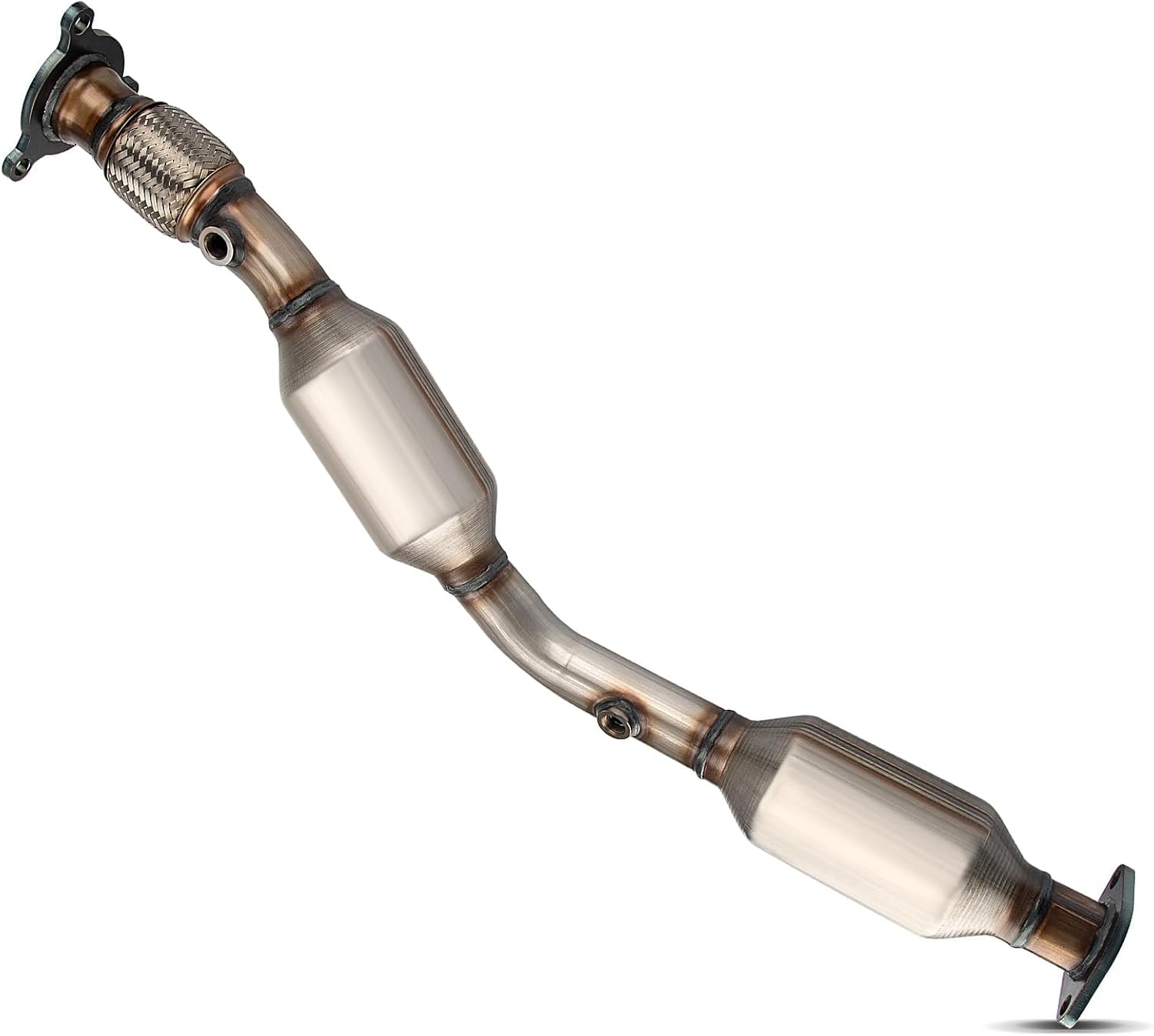 PHILTOP High Flow Catalytic Converter Compatible with Pontiac Chevy Cobalt/G5 2.4L 2008, Cobalt 2.2L 2008-2010, G5 2.2L 2008 2009, HHR 2.2L/2.4L 2008-2011 Catalyst Converter 53857 (EPA Compliant)