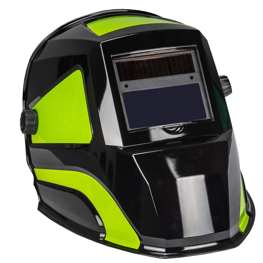 Casco de soldadura Forney con visera de oscurecimiento automático con 9 – 13 tonos selección para ADF Tig
