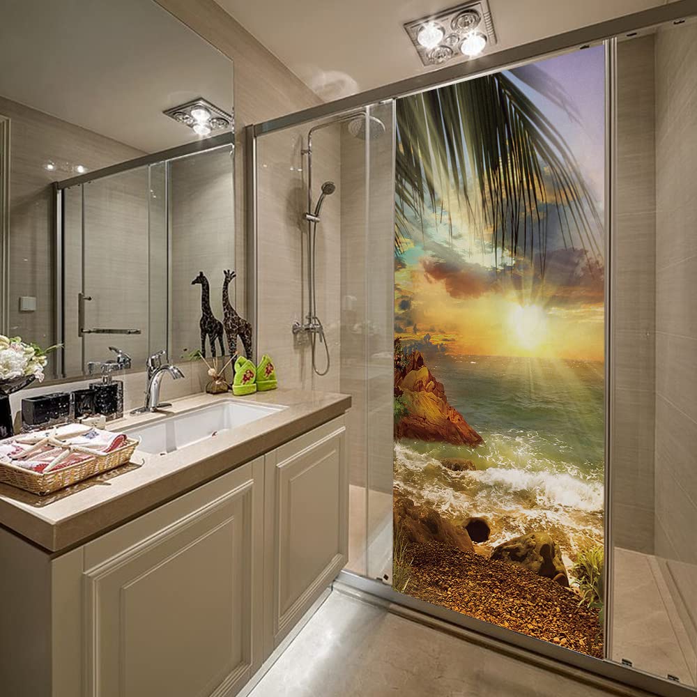 Papier Peint 3D Auto-Adhésif En PVC Pour Décoration De Porte,Affiche