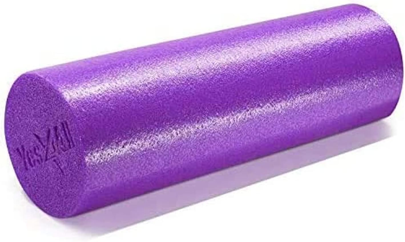 Yes4All Soft-Density Half/Round PE Foam Roller 12/ 18/ 24/ 36 inch for Back, Legs, Exercise, Yoga & Physical Activities Purple 36-inch