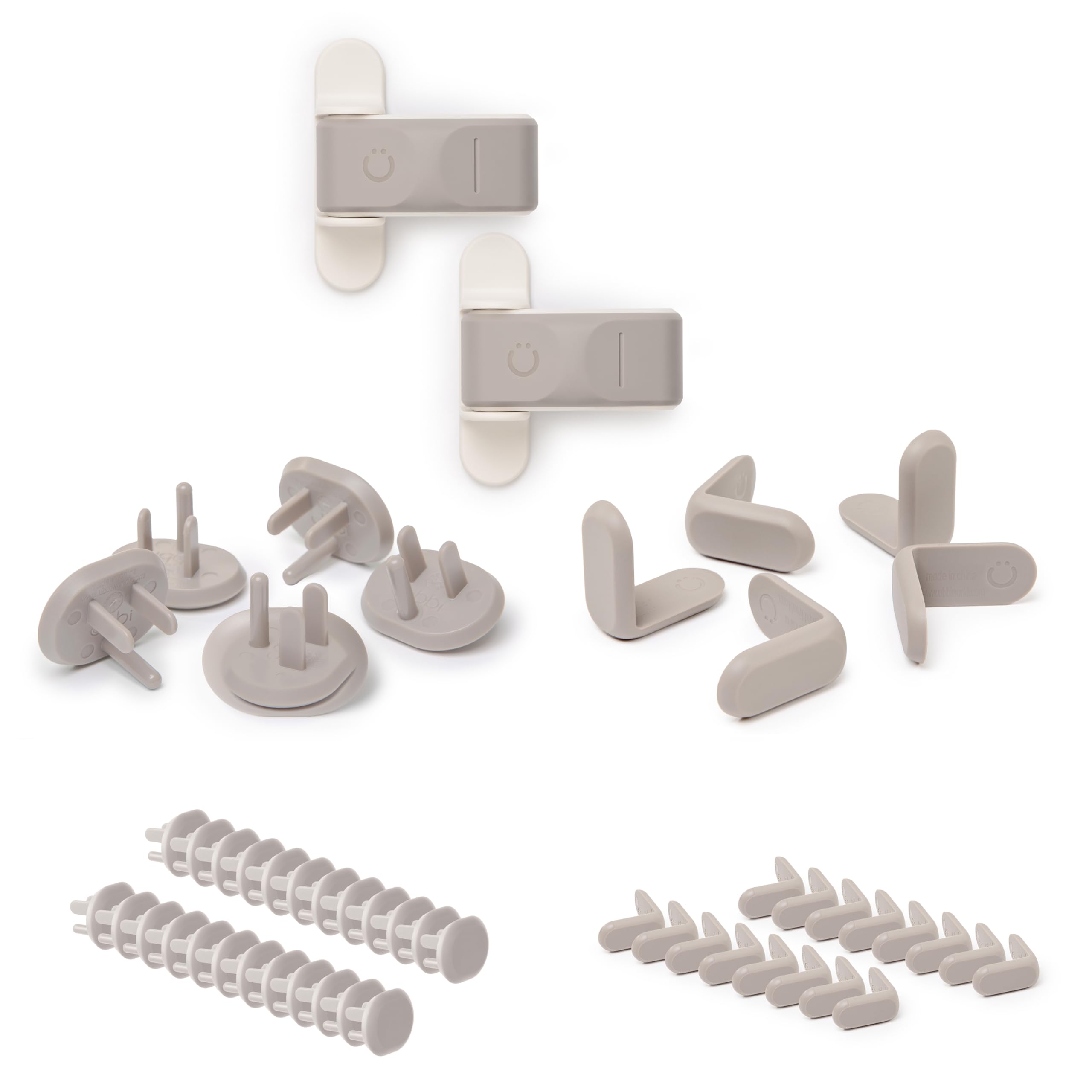 Ubbi Baby Safety Bundle, Taupe