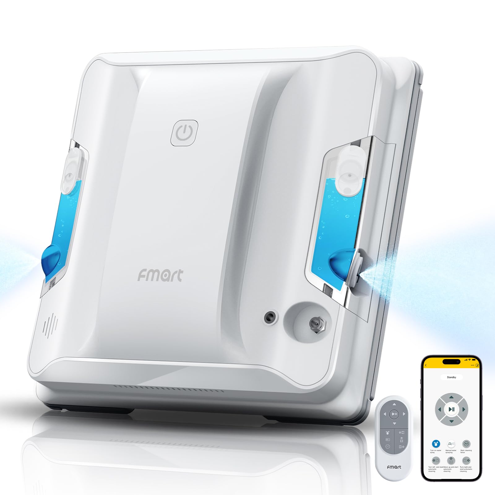 Fmart Robot Laveur de Vitres W7