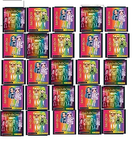 Comos RAINBOW HIGH (25 sobres (125 cromos))