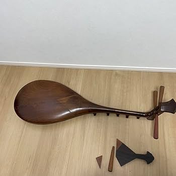 Amazon.co.jp: 筑前琵琶 4弦 バチ付き : 楽器・音響機器
