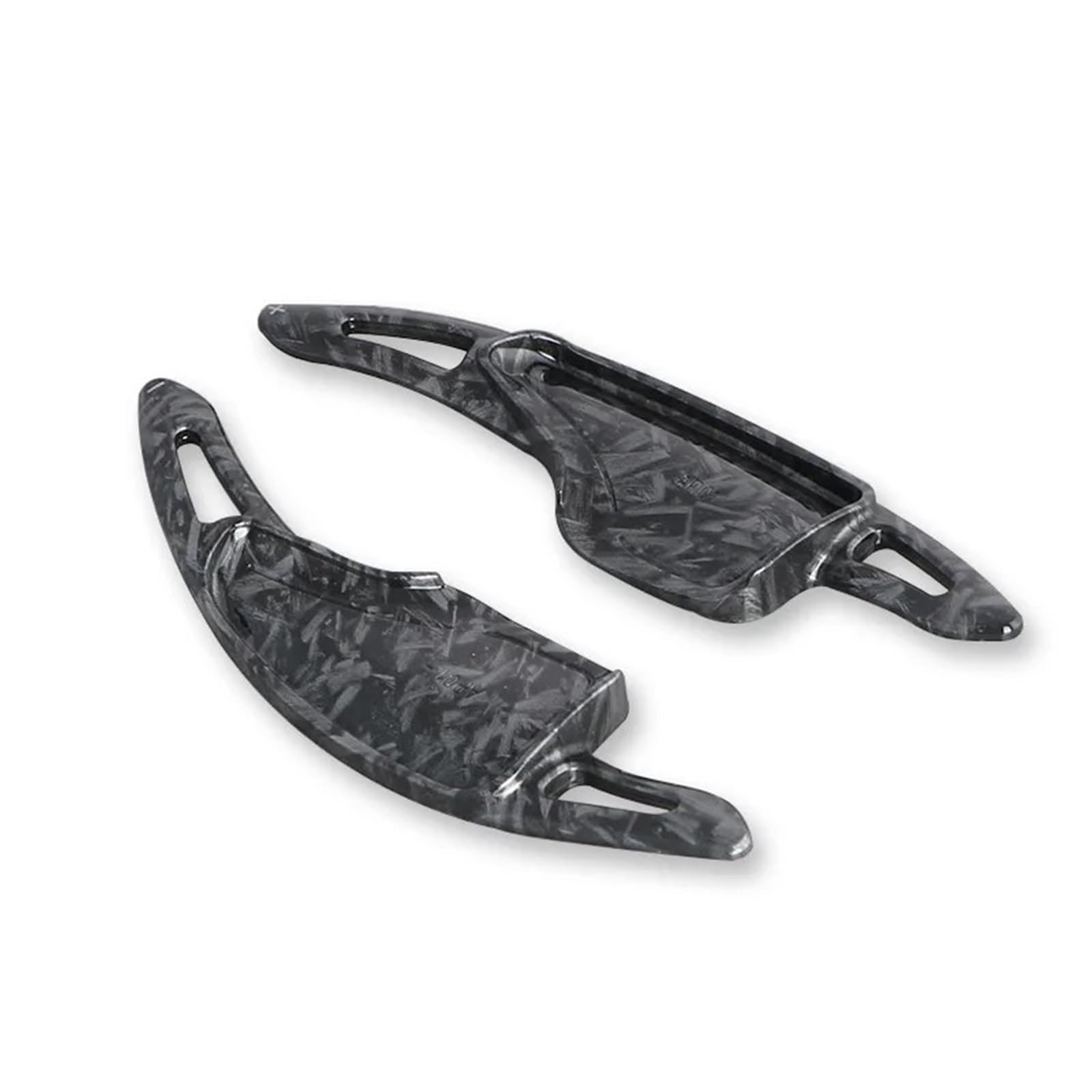 YAKISA Paddles Shift for Buick for Regal for Lacrosse for Verano 2016-2019 ABS Steering Wheel Shift Paddles Decoration Trim Paddle Shifters Paddle Shifter(Forged Carbon)