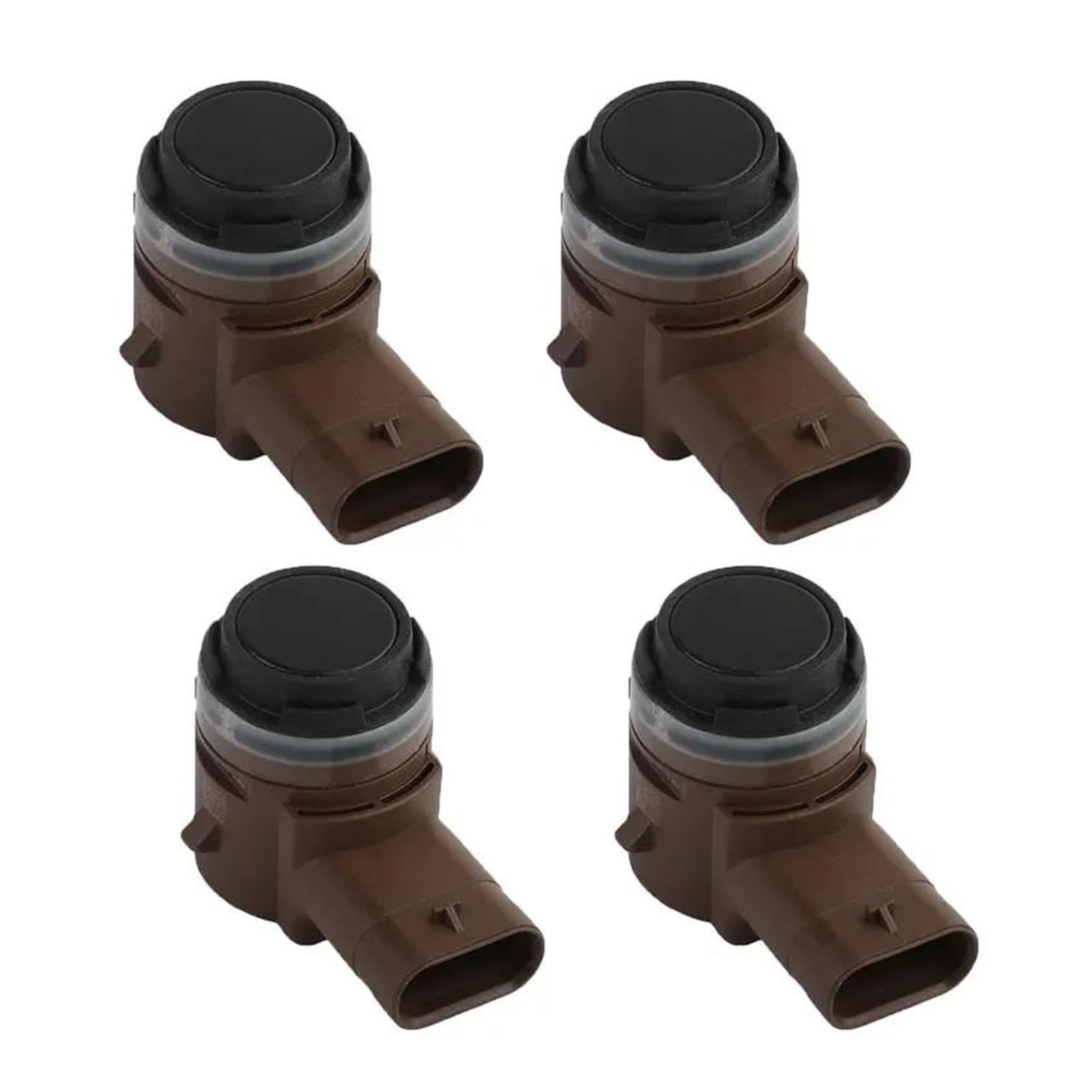 Detector Radar Sensor Estacionamiento PDC 5Q0919297A 5Q0919297B Para X3 F25 X4 F26 X5 F15 F85 2010 - Sensor Asistencia Estacionamiento Estacionamiento En Reversa Radar Sensor Asistencia(4PCS Black)