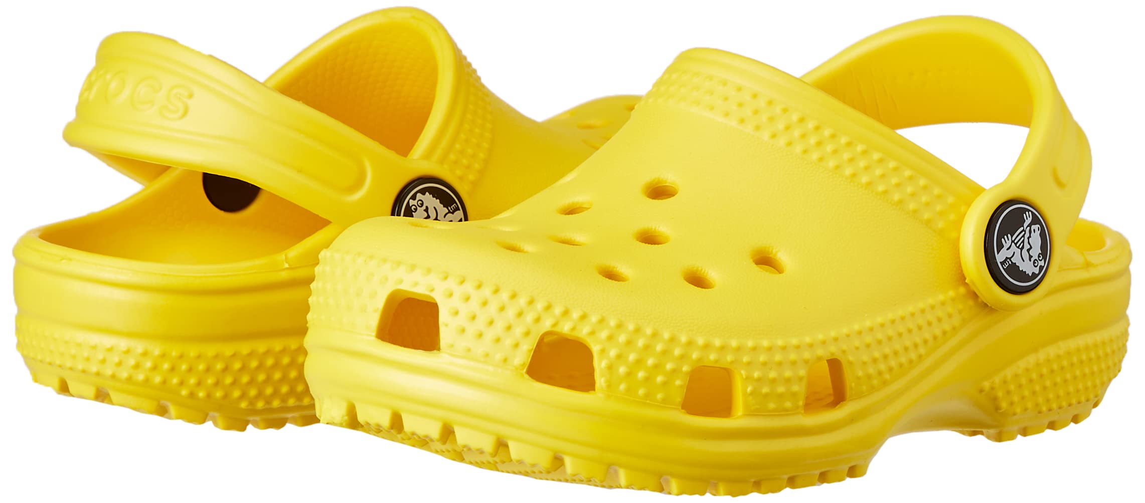Crocs Classic Clog T, Zuecos Unisex niños, Lemon, 27/28 EU