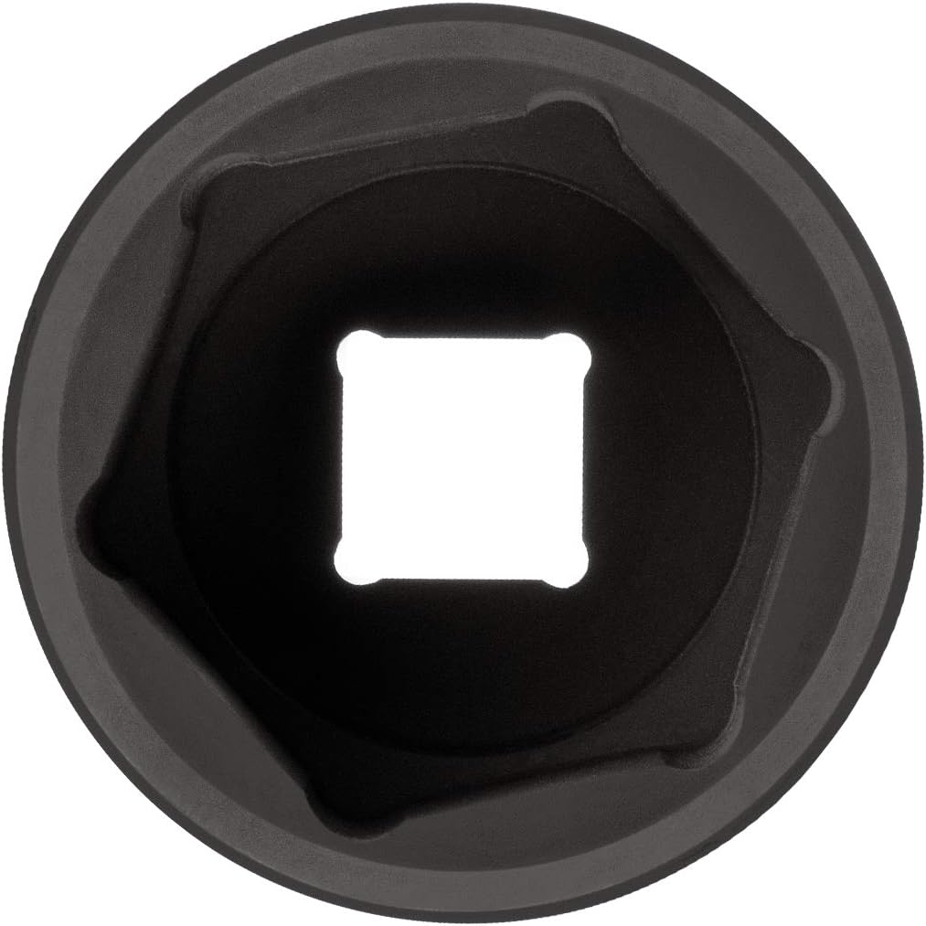Jetech 3/4 Inch Drive 2 Inch Deep Impact Socket, Made with Heat-Treated Chrome Molybdenum Alloy Steel, 6-Point Design, SAE