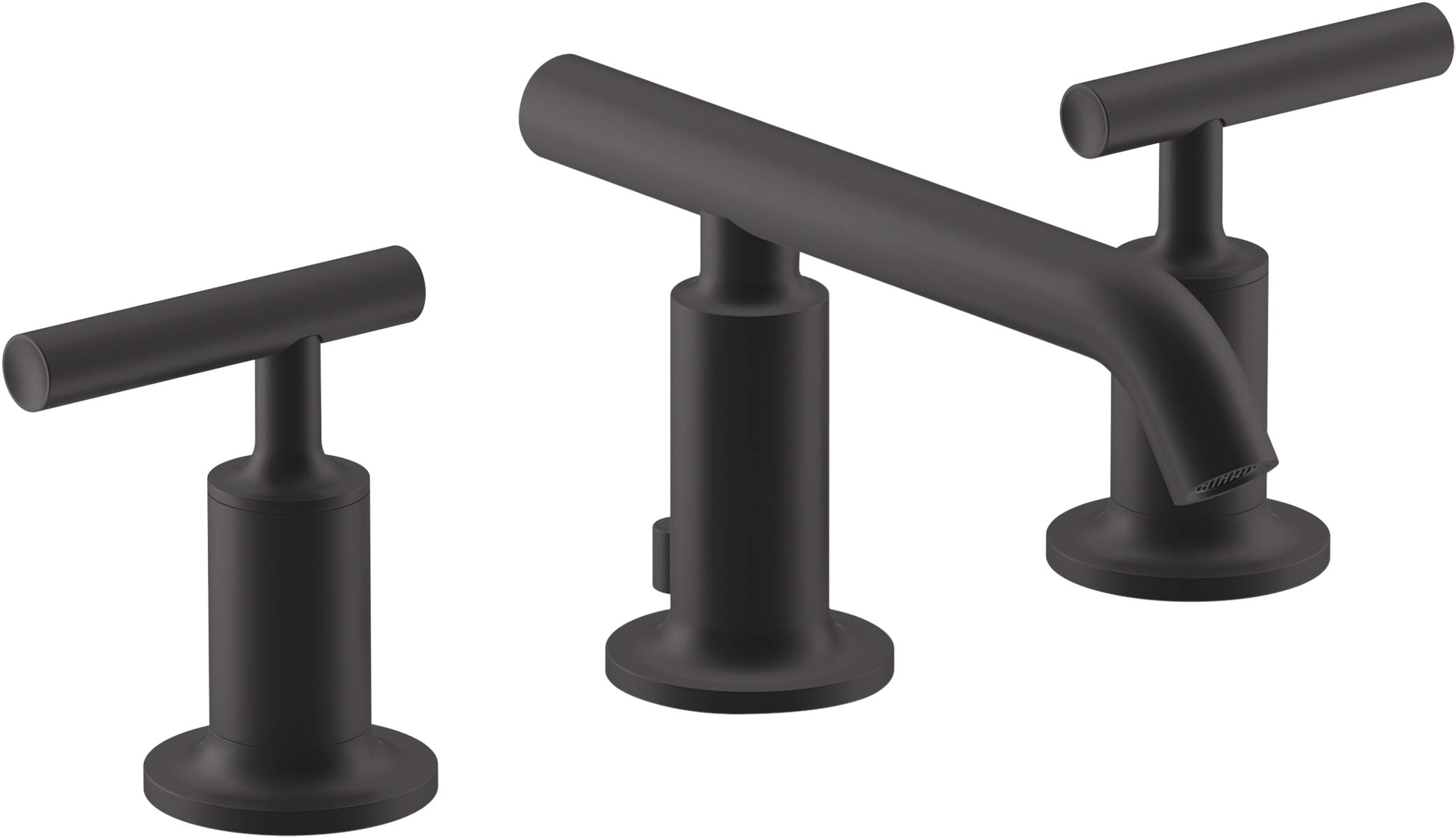 KOHLER K-14410-4-BL Purist Bathroom Sink Faucet, Matte Black - Amazon.com
