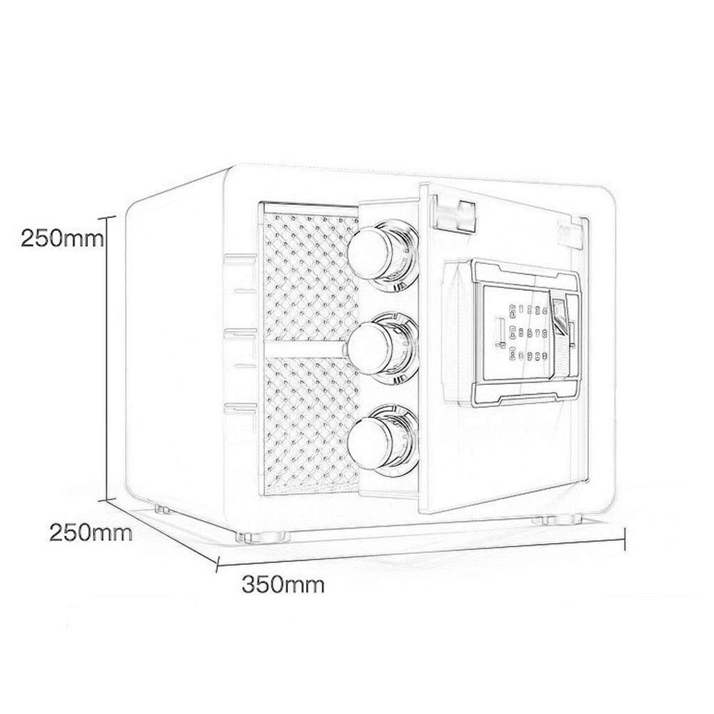home safes Sejfy na broń z czytnikiem linii papilarnych na pistolety, szafki na skrytki, sejfy z litej stali na pieniądze hidden safe