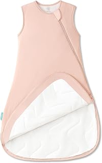 PurComfy Supersoft Sleep Sack 1.0 TOG, Premium Bamboo Viscose Baby Sleeping Bag 2-Way Zipper Sleep Sack Baby Wearable Blanket