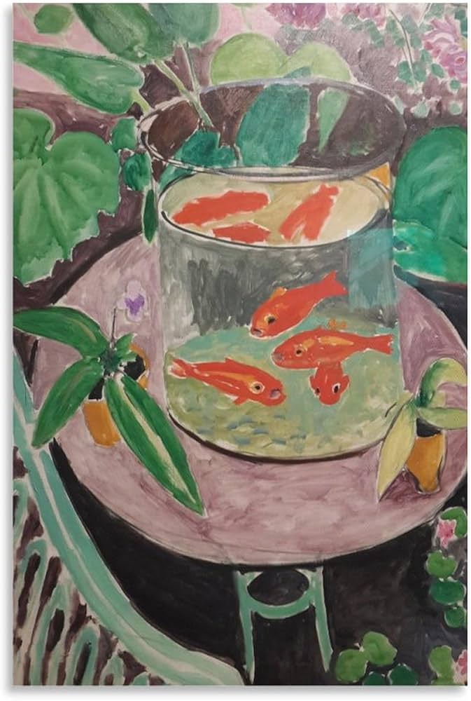 Amazon.co.jp: アンリ・マティス「金魚」フォーヴィスム、印象派