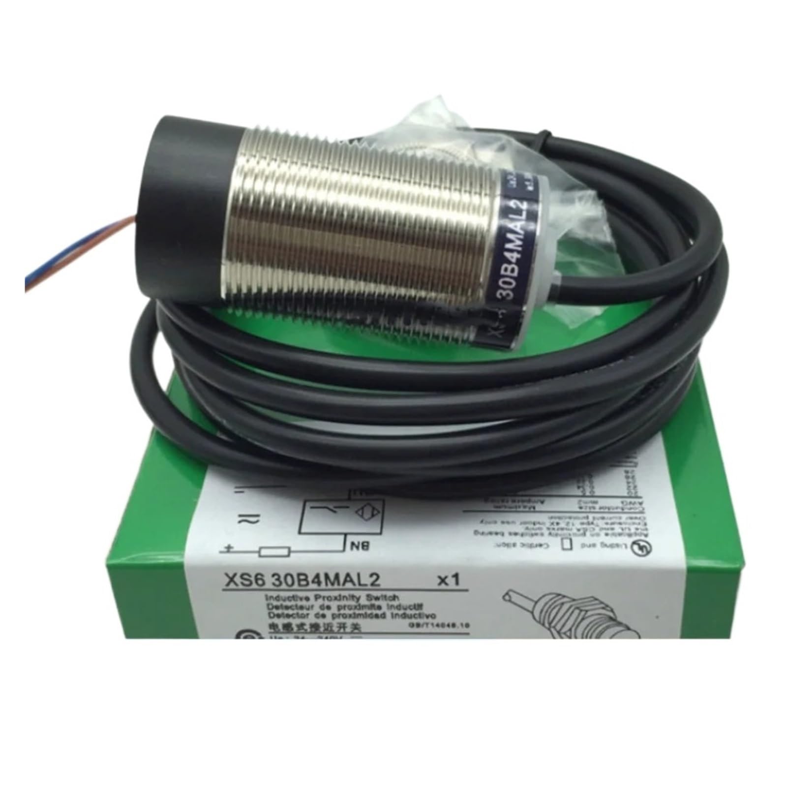 Tpkmvgap One Color 1Pcs Xs630b1pam12 Xs630b1nam12 Proximity Switch Sensor(Xs630b1pam12)